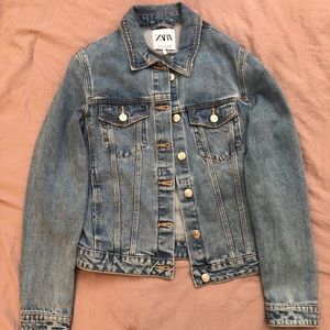 Zara Edited Denim Jacket